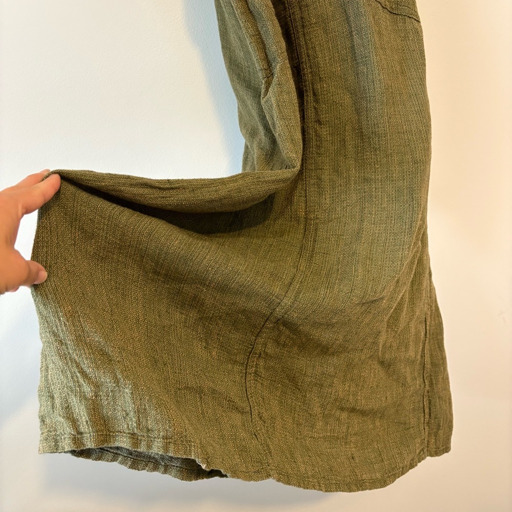 Flax Forest Green Maxi Dress - Picture 4 of 13